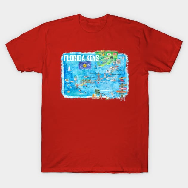 Florida Keys T-Shirt by artshop77